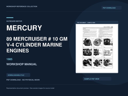 Mercury mercruiser 10 gm - #,