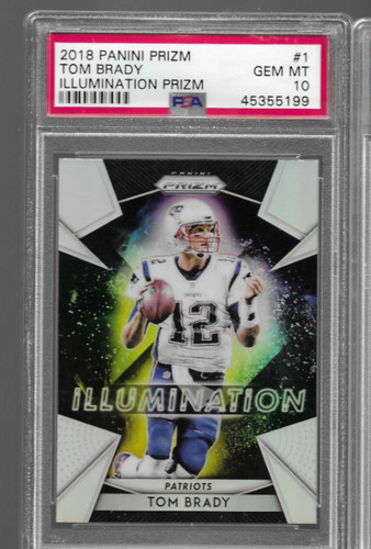 2018 panini prizm tom brady - panini,