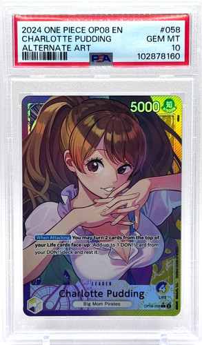 One piece charlotte pudding - piece,