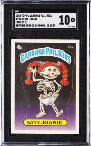 1985 topps garbage pail - topps, kids