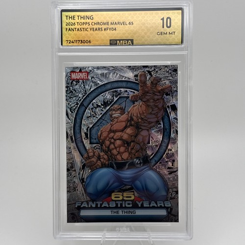 The thing 2026 topps - thing, chrome