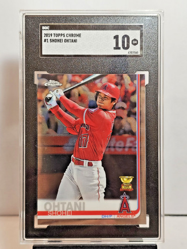 2019 topps chrome shohei - 2019,