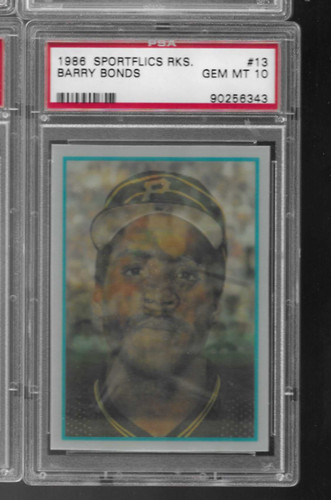 1986 sportflics rookies - rookies, barry