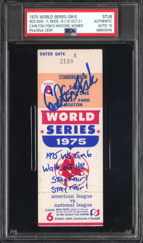 Biglietto baseball 1975 6 - 1975,